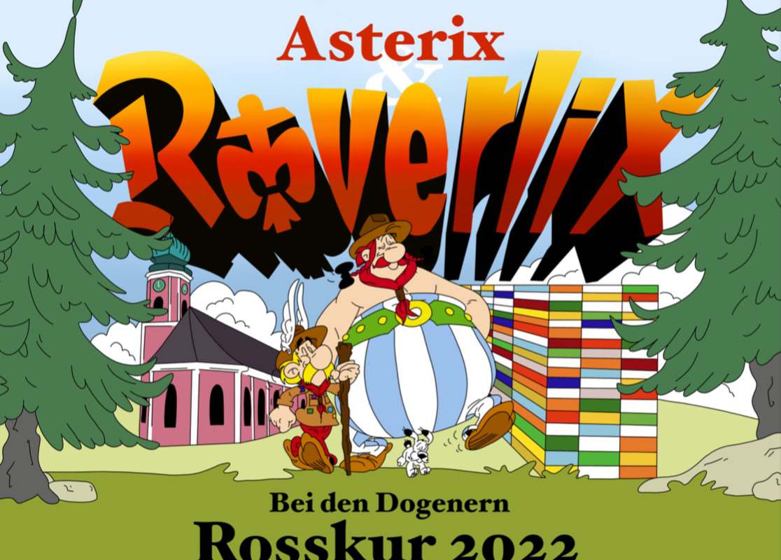 Rosskur: Asterix und Roverlix bei den Dogernern