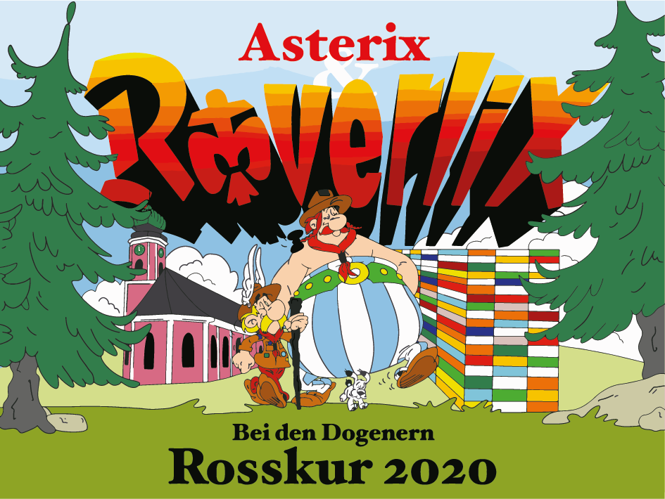 Rosskur: Asterix und Roverlix bei den Dogernern