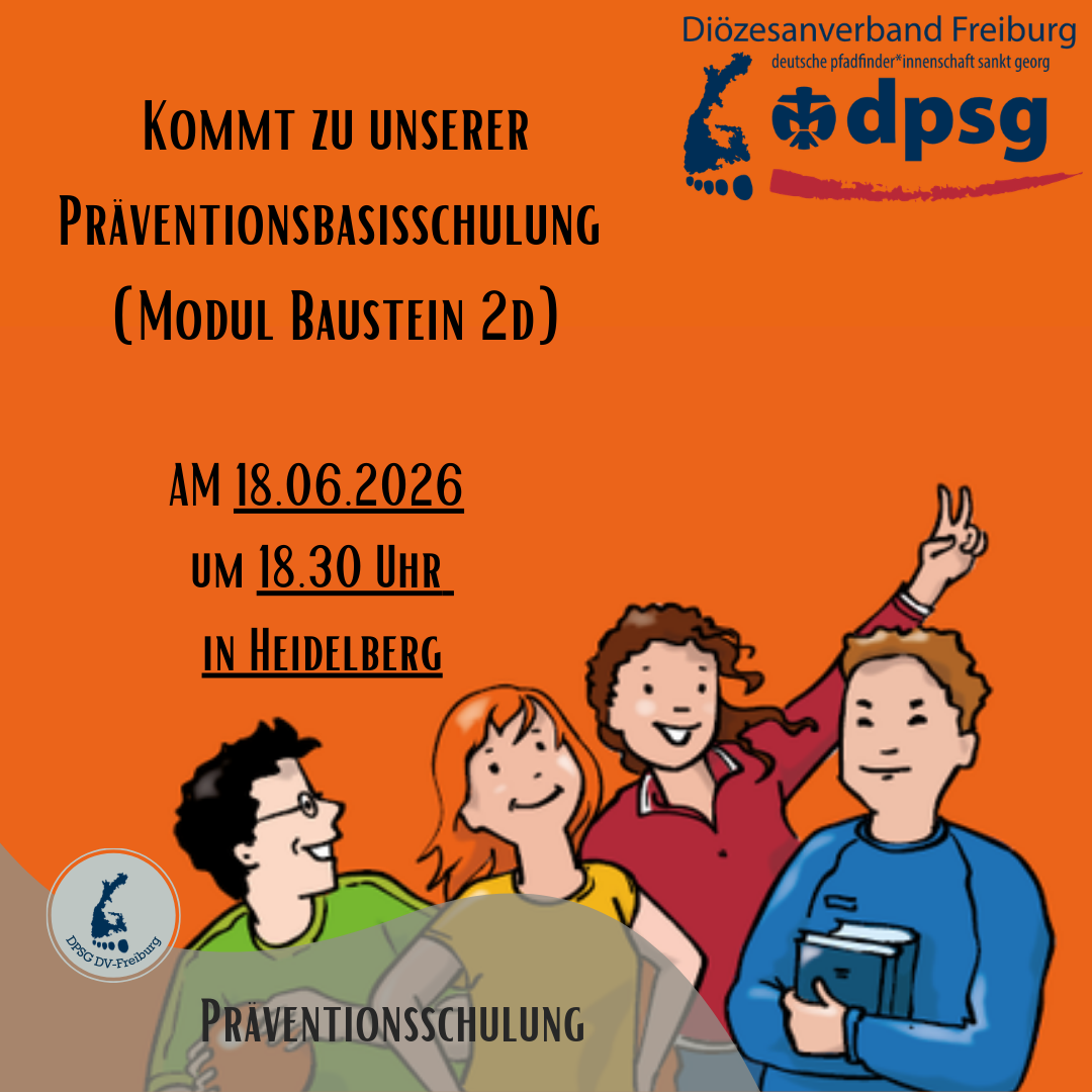 Präventionsschulung (Modulbaustein 2d)