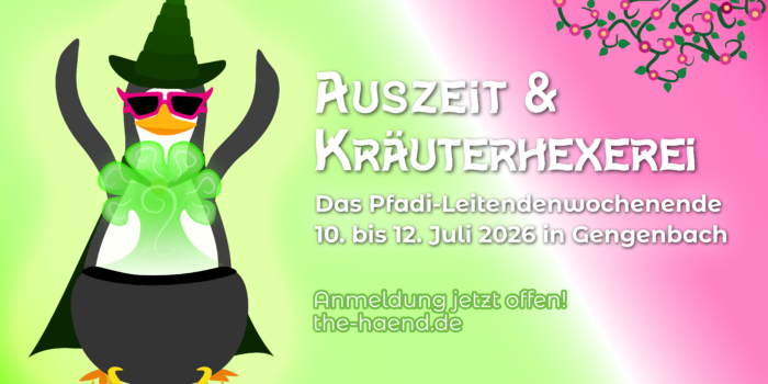 Pfadi-Leitendenwochenende 2026